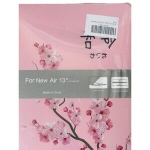 MacBook Air 13" Case Cherry Blossom Design Lightweight Protective Cover Pink